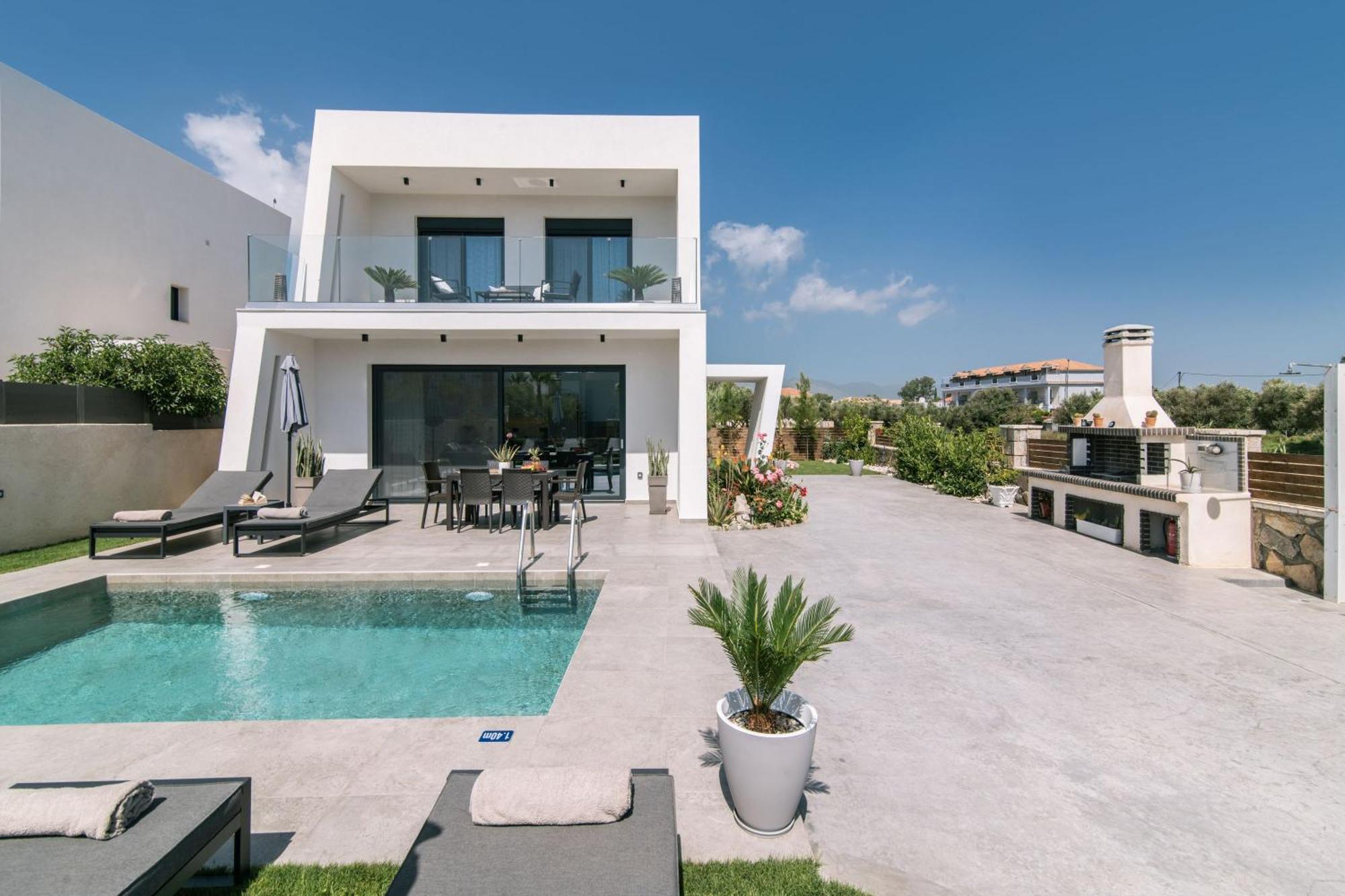 Sunwhite Villas - Private Pool & Cozy Atmosphere, By Zantewize Laganas Exterior foto