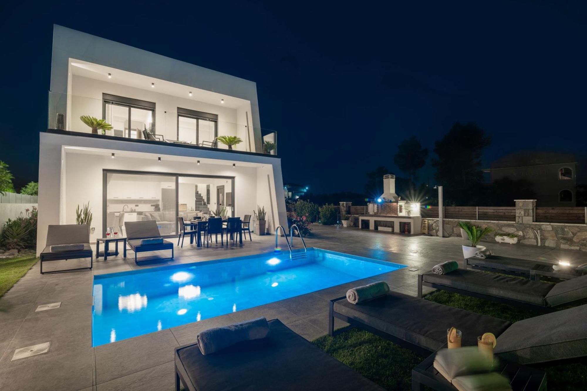 Sunwhite Villas - Private Pool & Cozy Atmosphere, By Zantewize Laganas Exterior foto