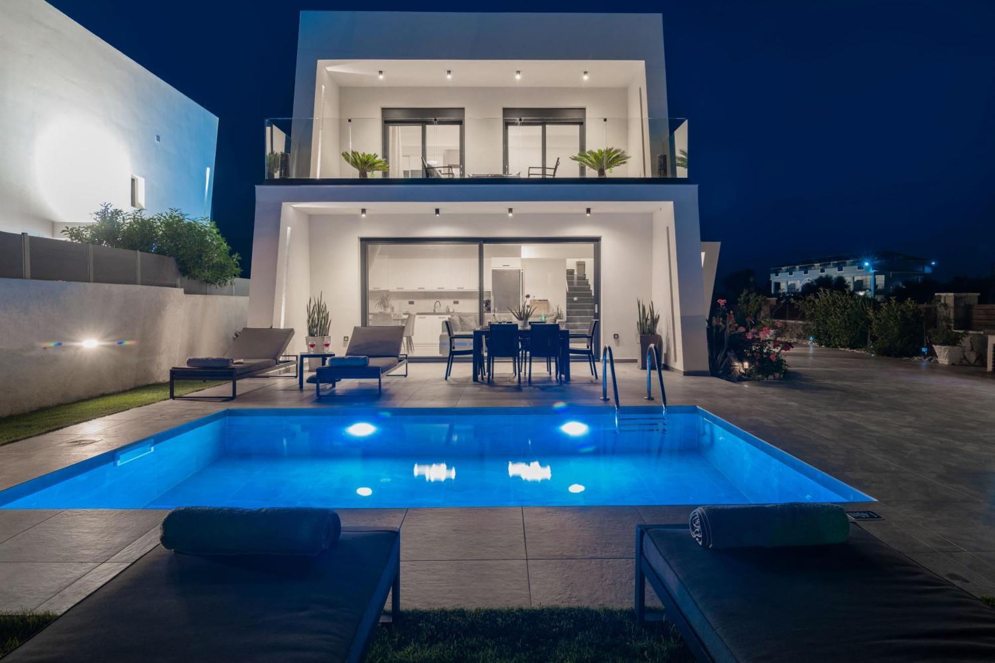 Sunwhite Villas - Private Pool & Cozy Atmosphere, By Zantewize Laganas Exterior foto