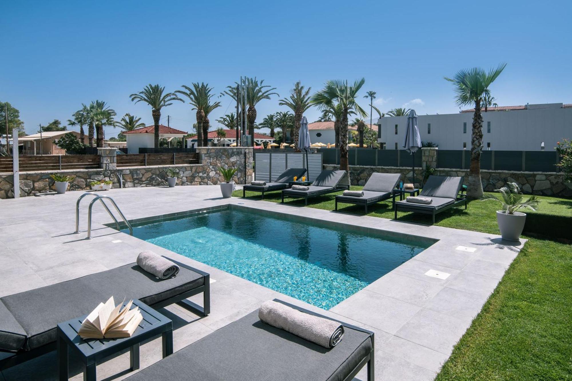 Sunwhite Villas - Private Pool & Cozy Atmosphere, By Zantewize Laganas Exterior foto